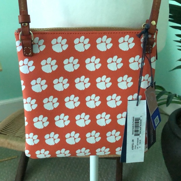 Dooney & Bourke Clemson Tigers Crossbody NWT - Picture 4 of 13